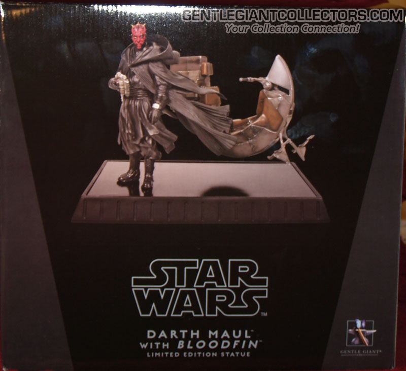 Star Wars Darth Maul and Bloodfin Statue - immagine 5