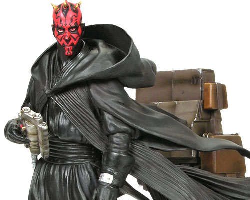 Star Wars Darth Maul and Bloodfin Statue - immagine 2