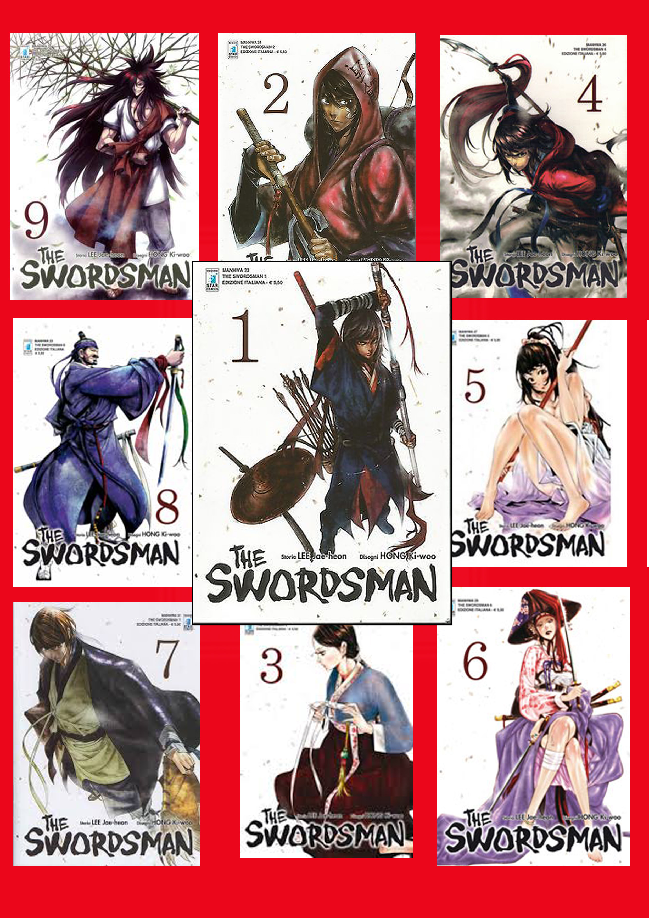 The Swordsman -serie completa