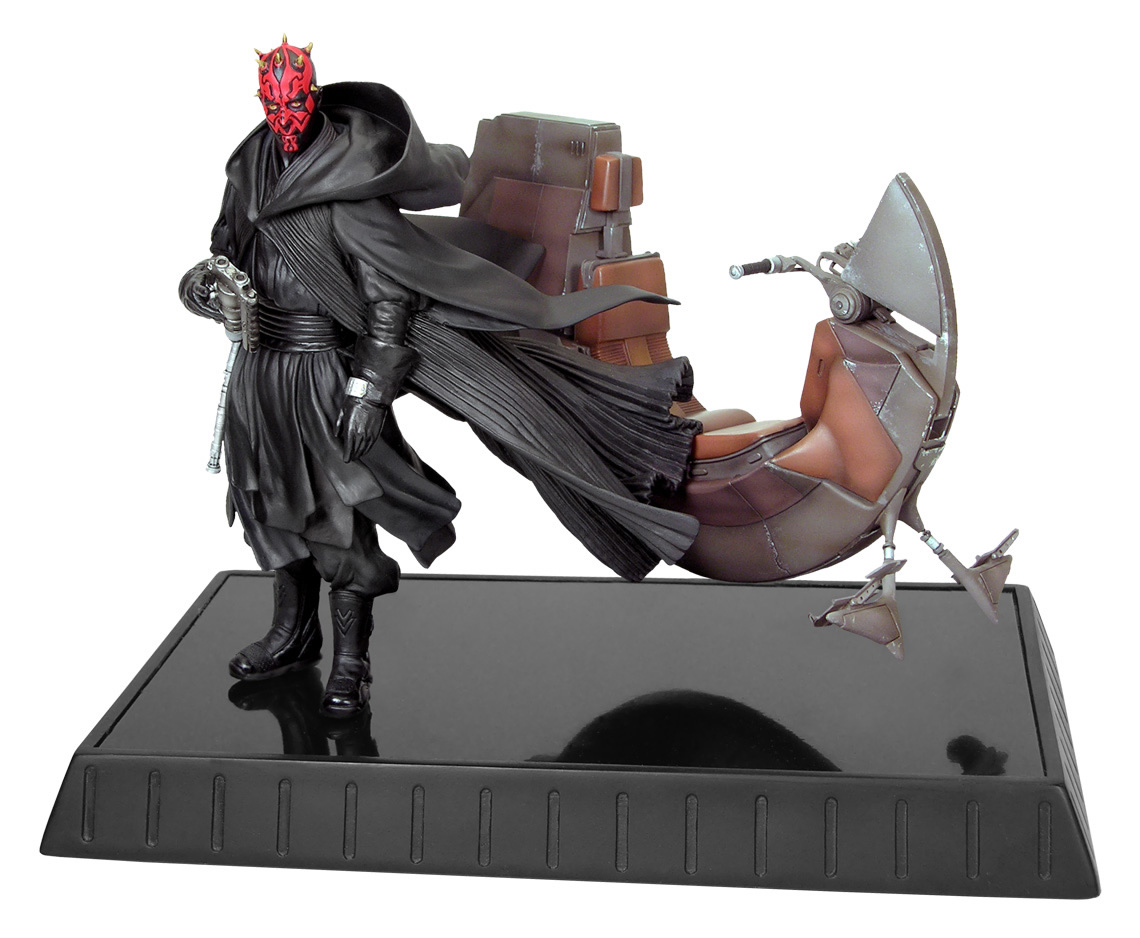 Star Wars Darth Maul and Bloodfin Statue - immagine 3