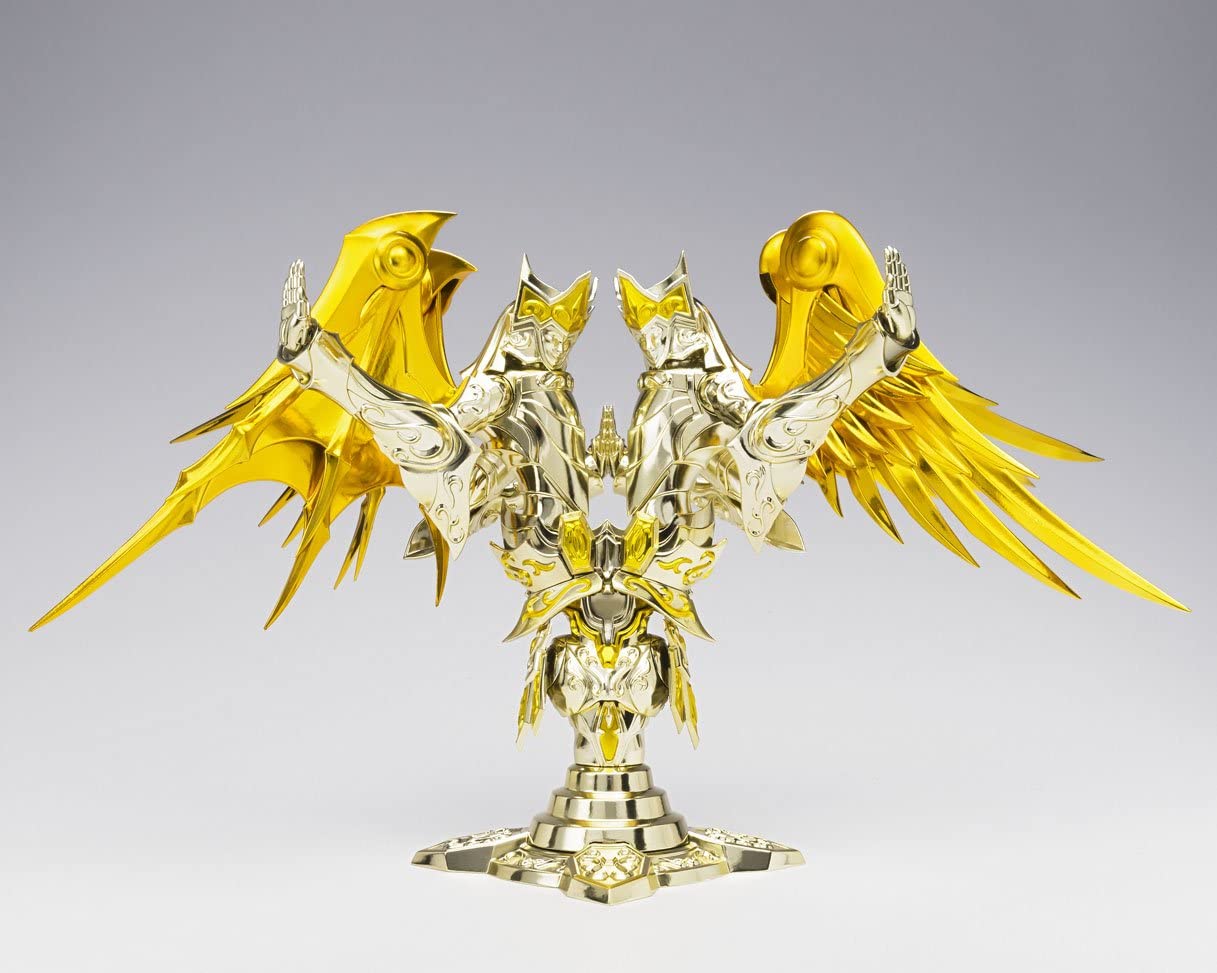 BANDAI MYTH CLOTH SAINT SEIYA EX SOUL OF GOLD - GEMINI SAGA GOD - immagine 9