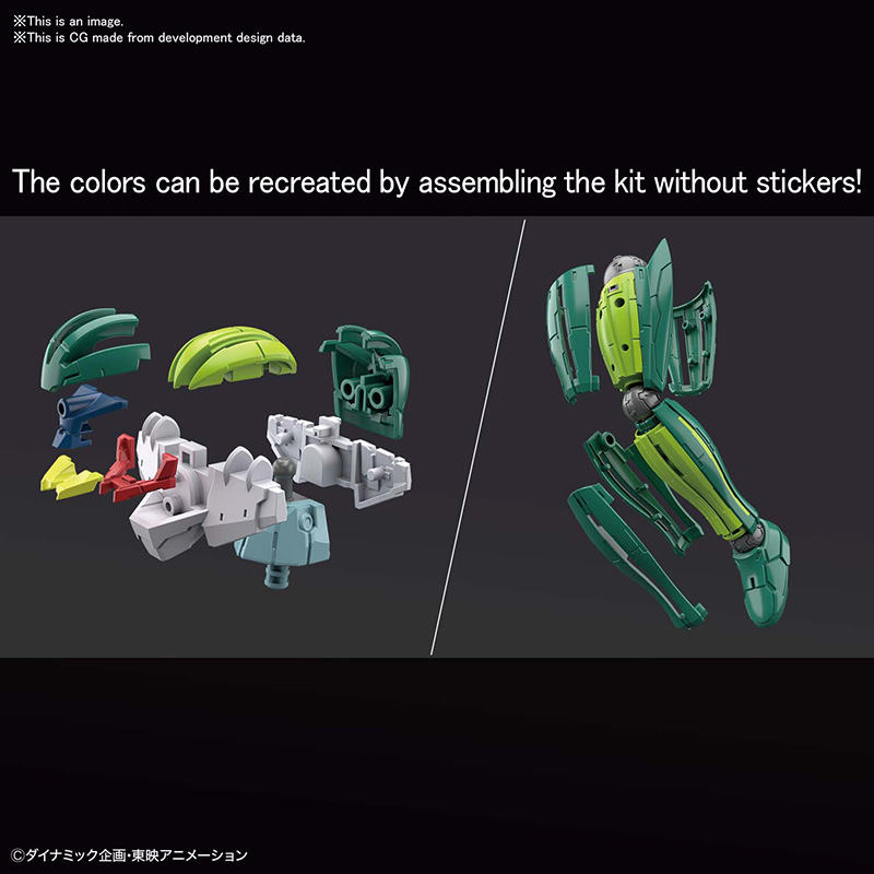 BANDAI HG KOTETSU JEEG INFINITISM 1/144 MODEL KIT - immagine 2