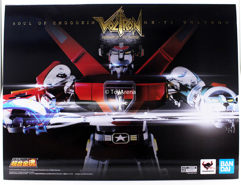 BANDAI S.O.C. GX-71 VOLTRON/GOLION - DIE CAST FIGURE - immagine 9