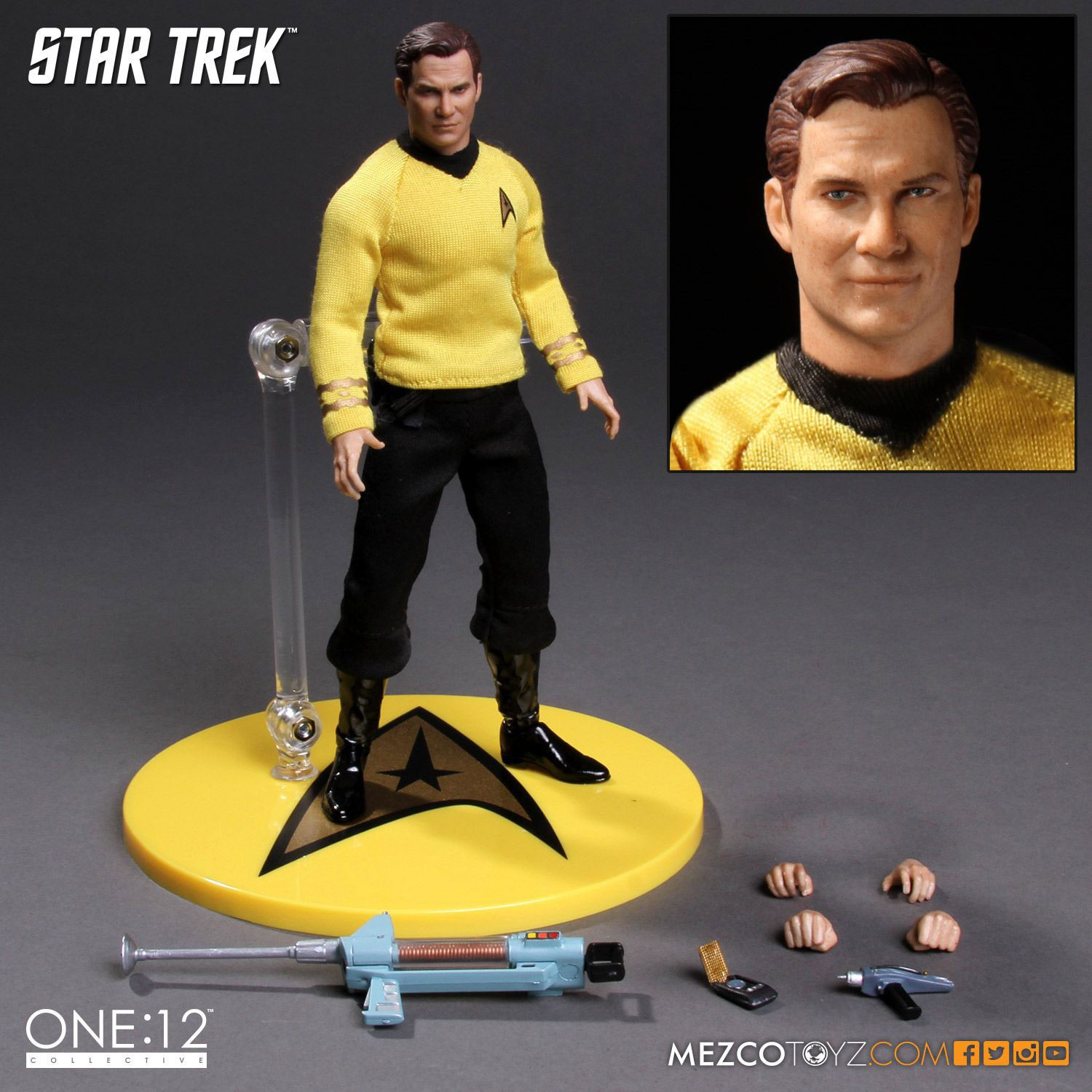 One:12 Collective STAR TREK KIRK CLOTH - ACTION FIGURE - immagine 2
