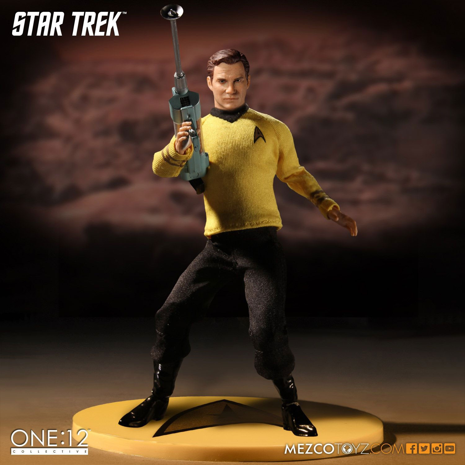 One:12 Collective STAR TREK KIRK CLOTH - ACTION FIGURE - immagine 4