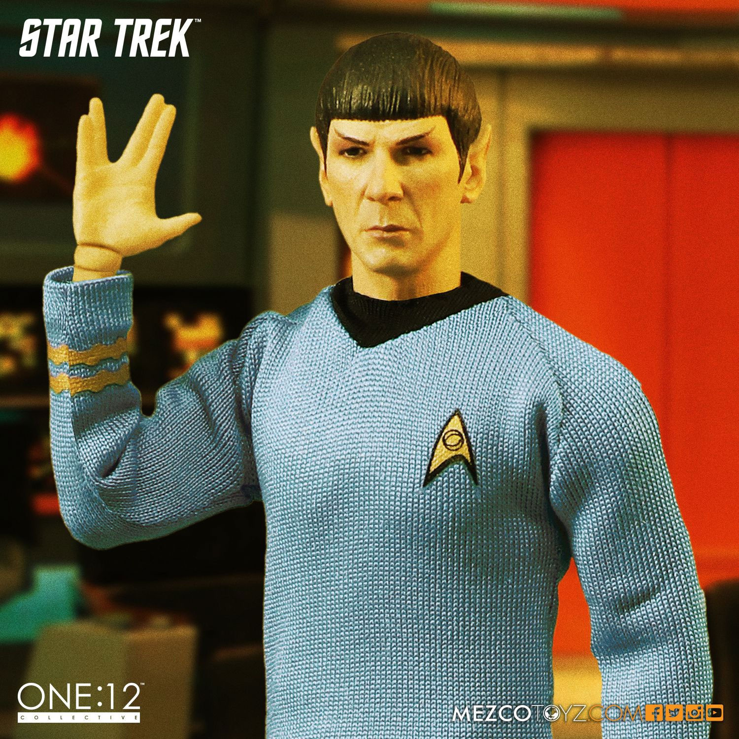 One:12 Collective STAR TREK SPOCK CLOTH - ACTION FIGURE - immagine 7