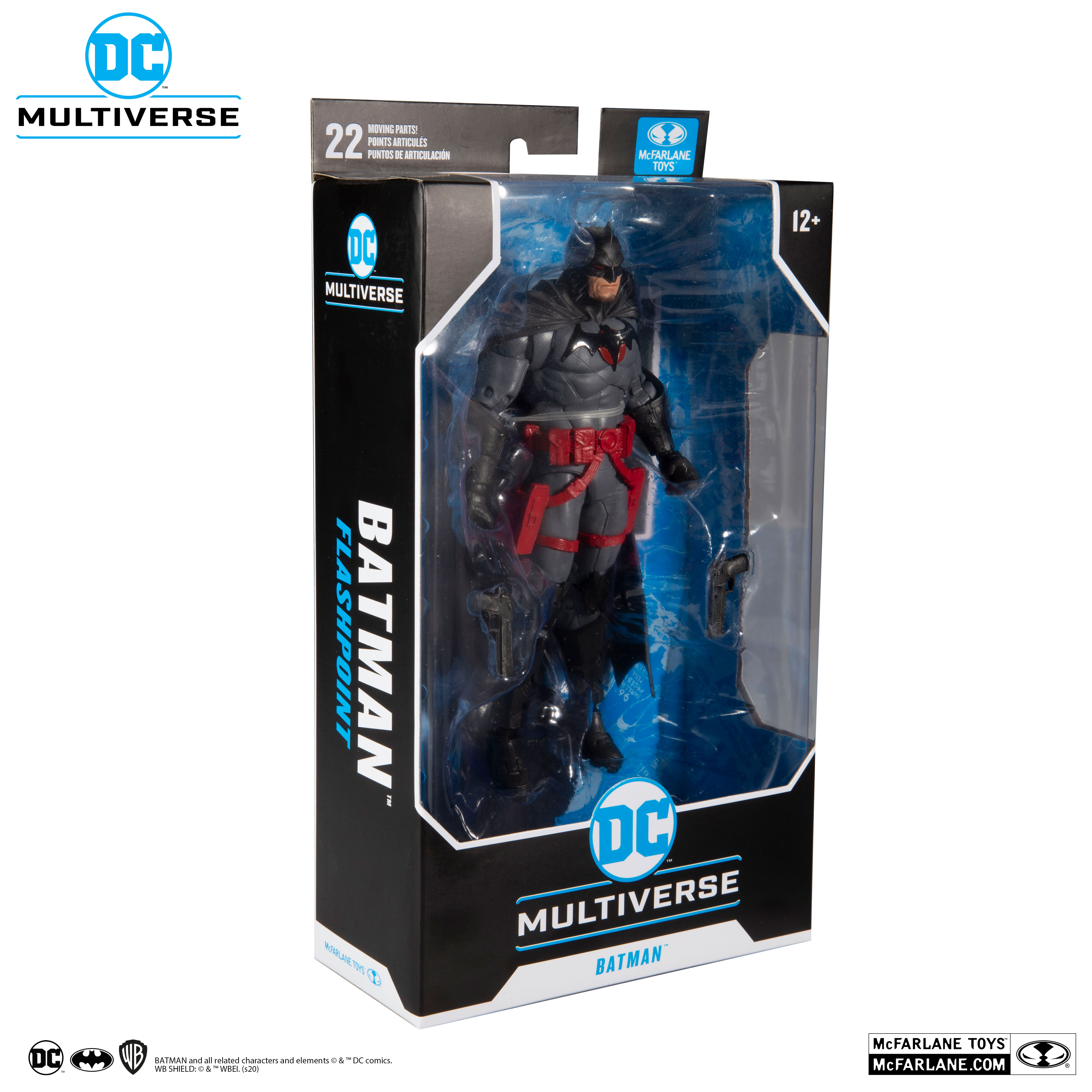 DC MULTIVERSE - BATMAN FLASHPOINT - MC FARLANE - ACTION FIGURE - immagine 7