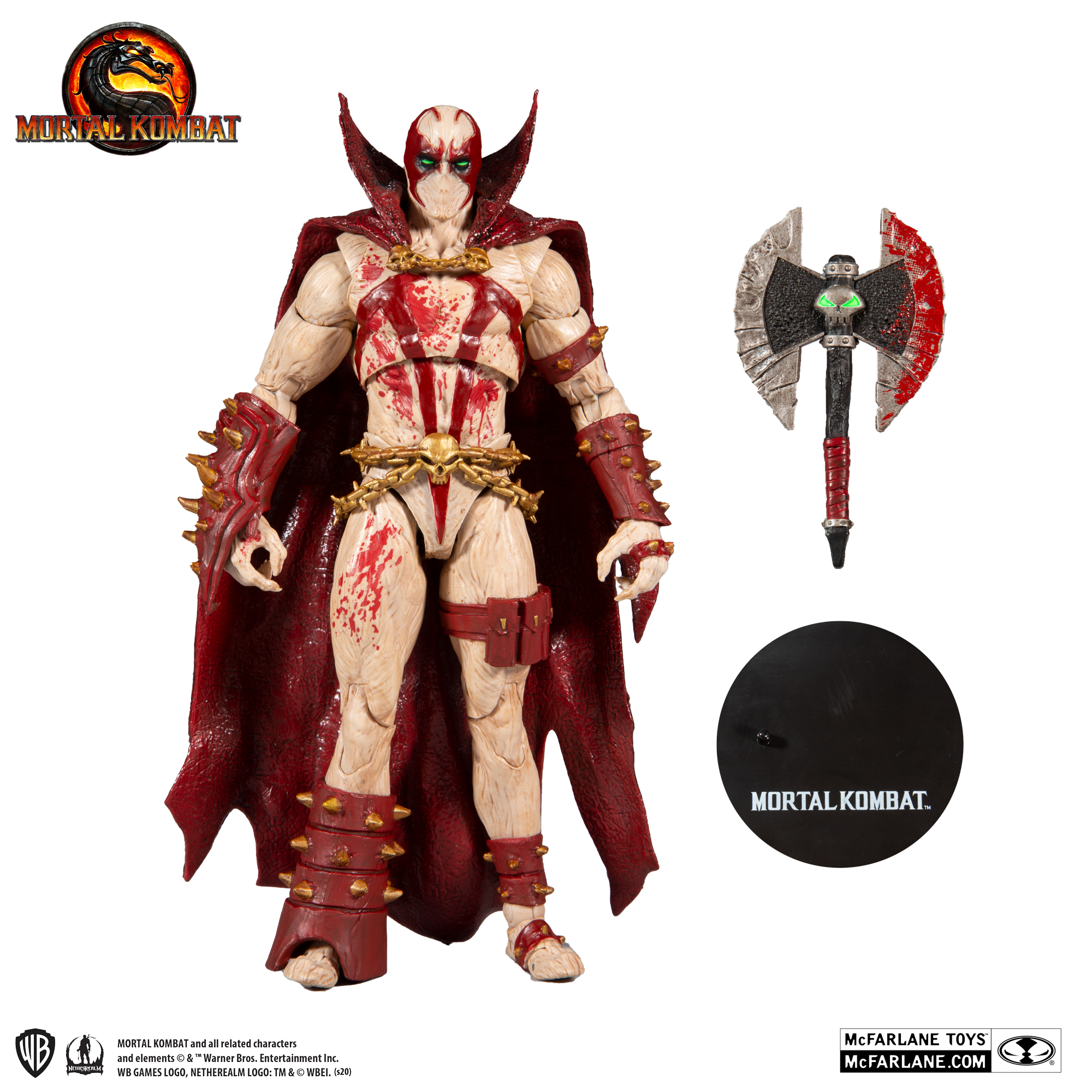 MORTAL KOMBAT - SPAWN BLOOD FEUD HUNTER - MC FARLANE - ACTION FIGURE - immagine 6