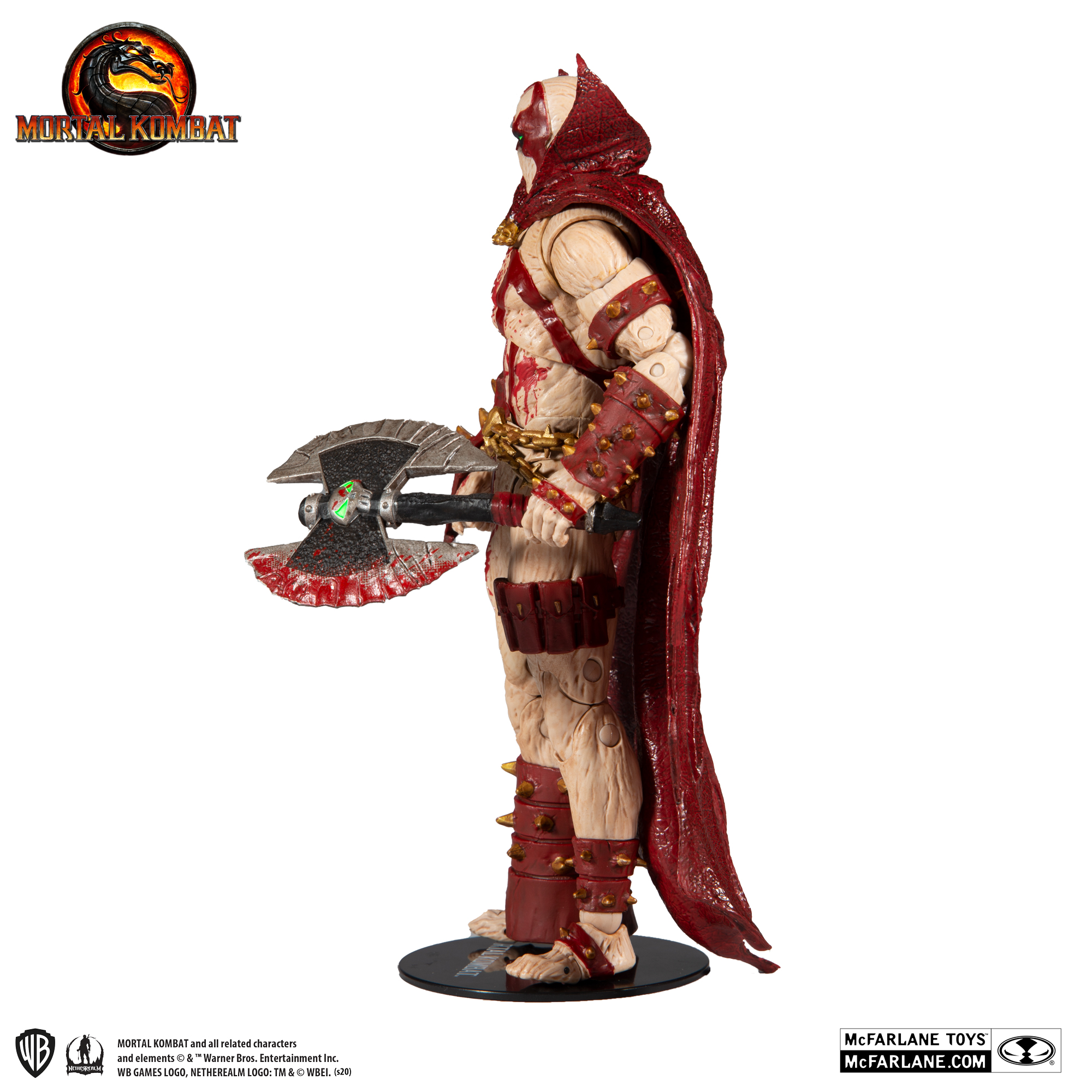 MORTAL KOMBAT - SPAWN BLOOD FEUD HUNTER - MC FARLANE - ACTION FIGURE - immagine 3