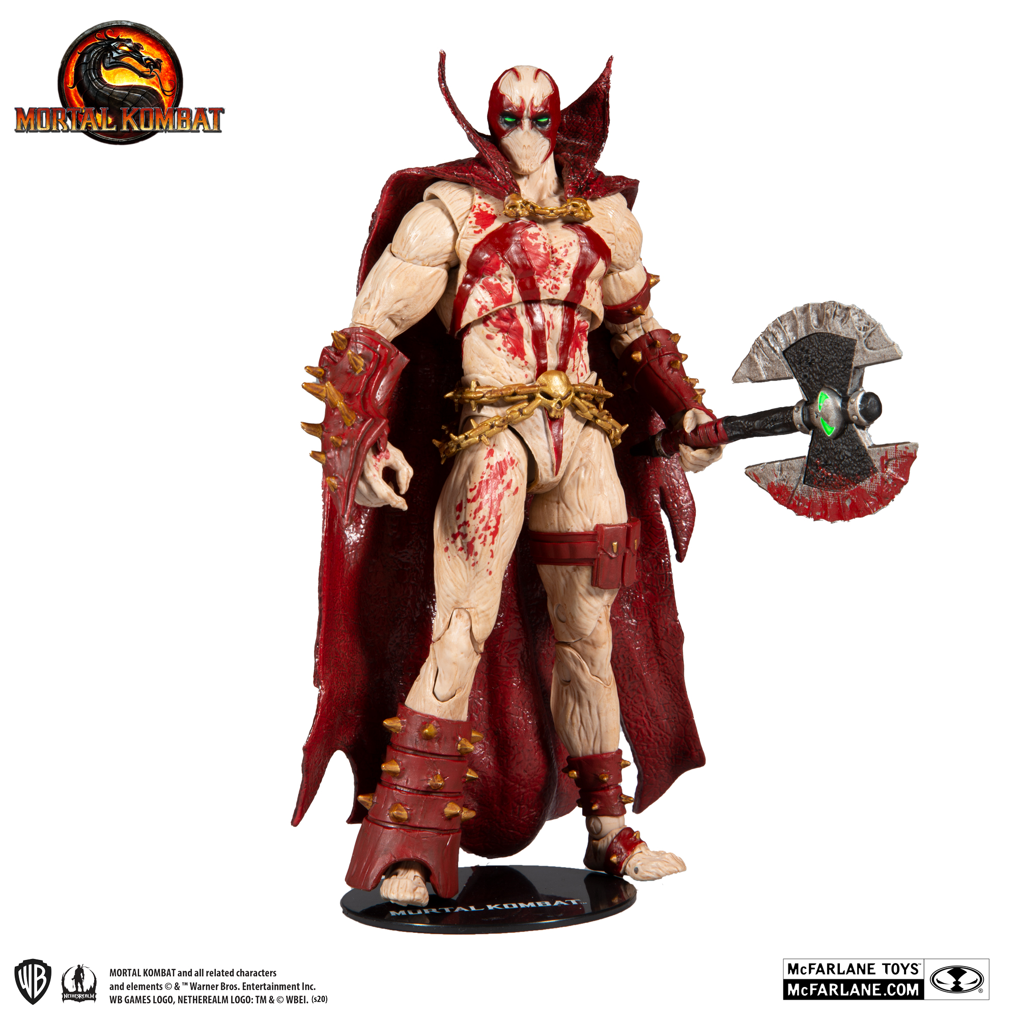 MORTAL KOMBAT - SPAWN BLOOD FEUD HUNTER - MC FARLANE - ACTION FIGURE