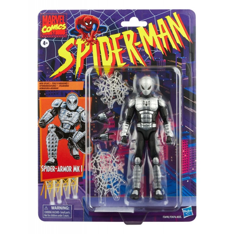 MARVEL LEGENDS - SPIDER-MAN SPIDER-ARMOR MK I - HASBRO ACTION FIGURE