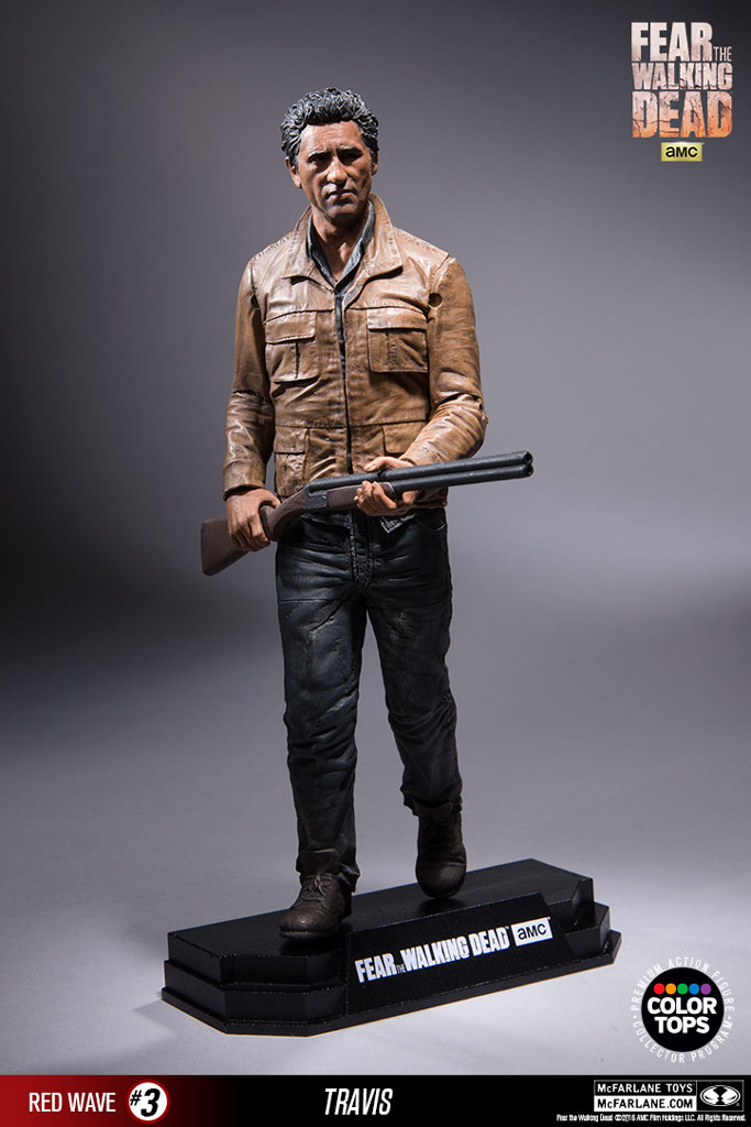 FEAR THE WALKING DEAD - TRAVIS MANAWA - MC FARLANE - ACTION FIGURE