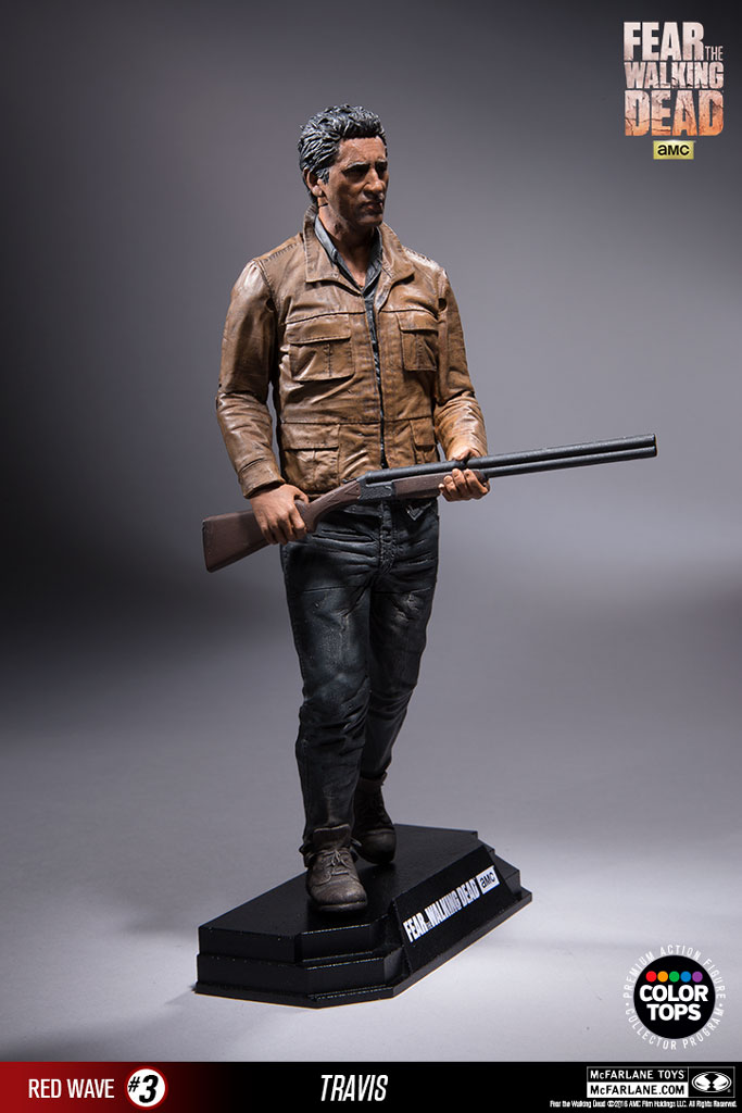 FEAR THE WALKING DEAD - TRAVIS MANAWA - MC FARLANE - ACTION FIGURE - immagine 3