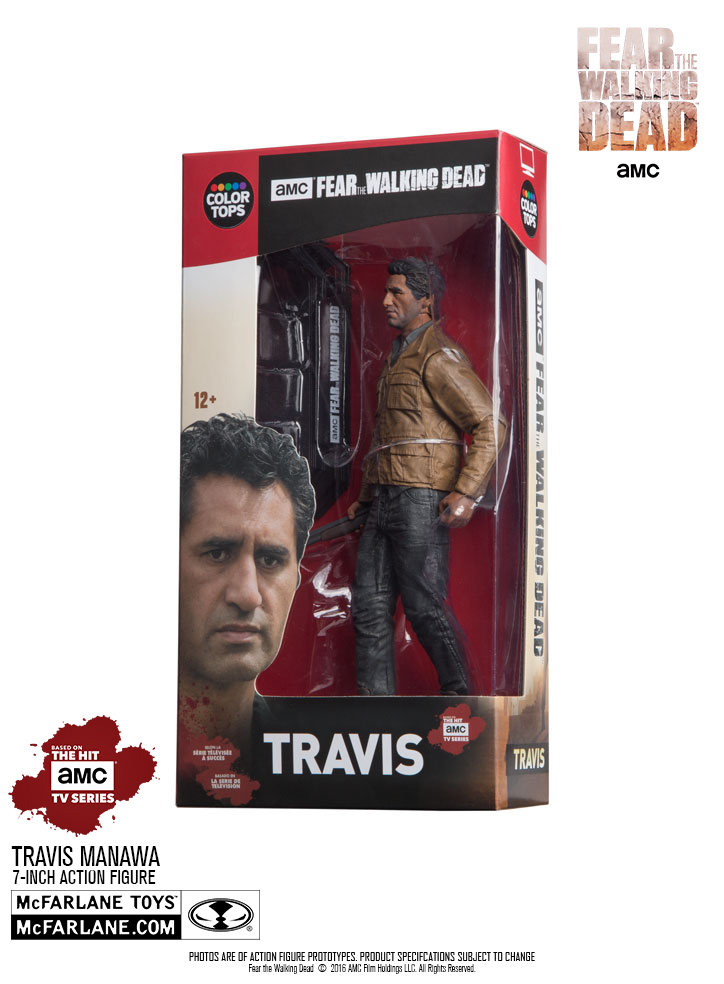 FEAR THE WALKING DEAD - TRAVIS MANAWA - MC FARLANE - ACTION FIGURE - immagine 4