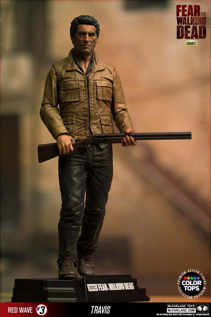 FEAR THE WALKING DEAD - TRAVIS MANAWA - MC FARLANE - ACTION FIGURE - immagine 2