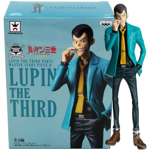 LUPIN TERZO (PARTE 5) - MASTER STARS PIECE II - LUPIN THE THIRD - BANPRESTO FIGURE - immagine 4