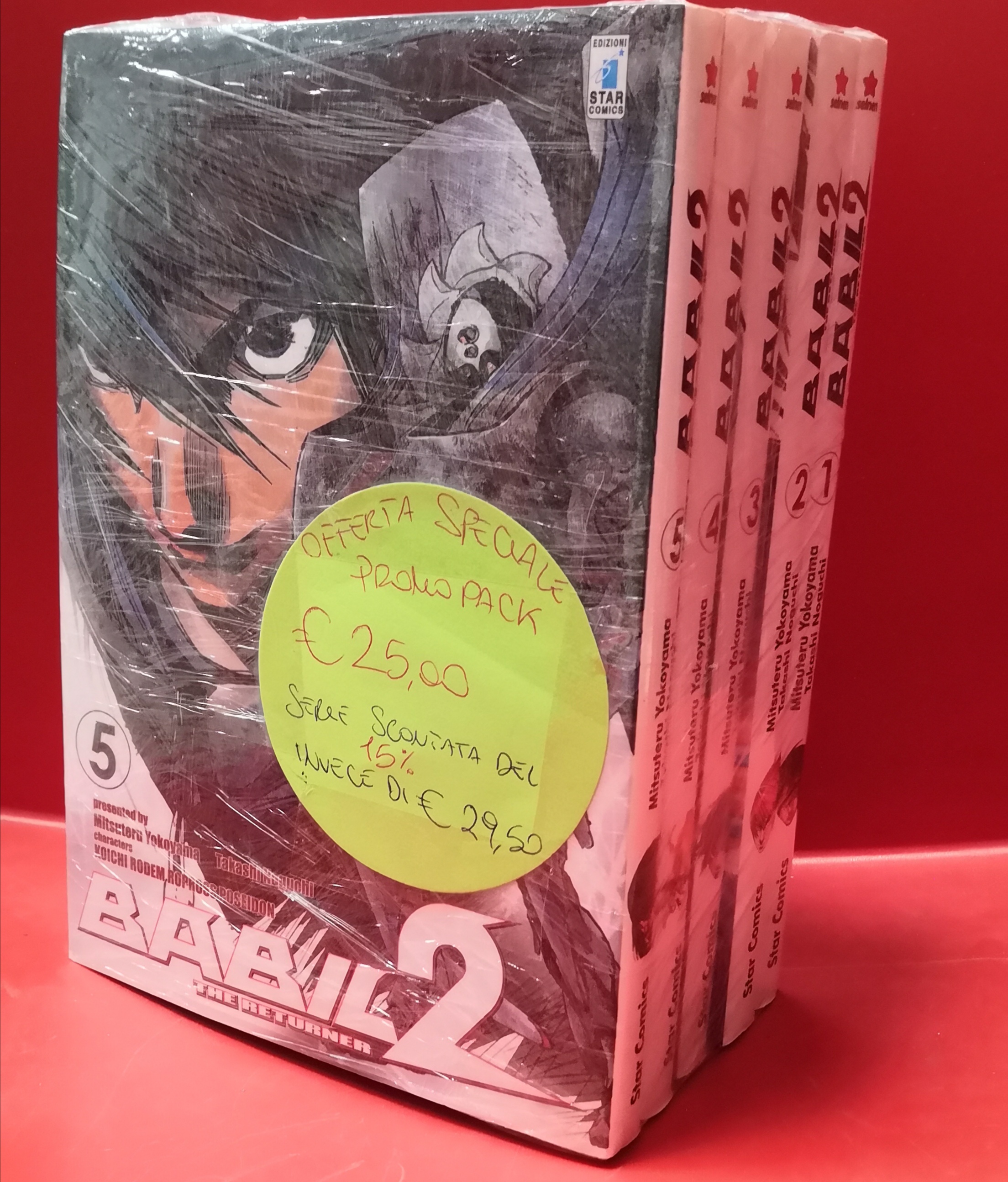 BABIL 2: THE RETURNER - PROMO PACK (1-5) - USATO GARANTITO