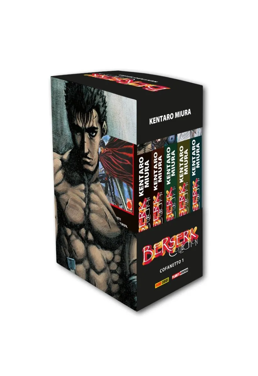 BERSERK COLLECTION SERIE NERA - COLLECTOR BOX 1 (1-5)