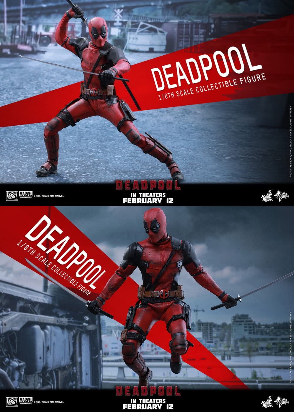 HOT TOYS DEADPOOL (MOVIE VERSION) - immagine 3