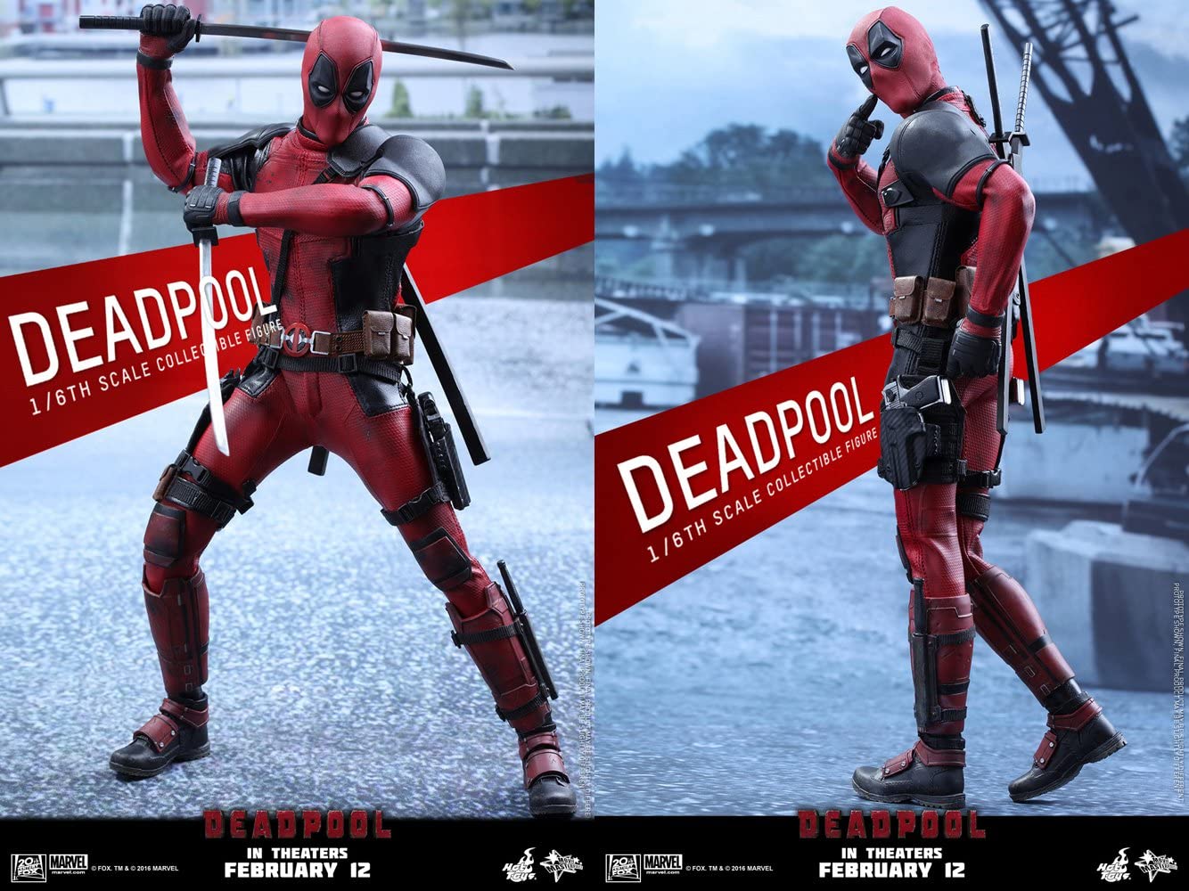 HOT TOYS DEADPOOL (MOVIE VERSION) - immagine 4