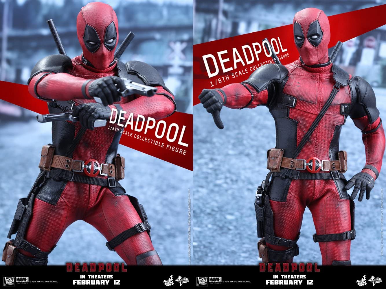 HOT TOYS DEADPOOL (MOVIE VERSION) - immagine 5