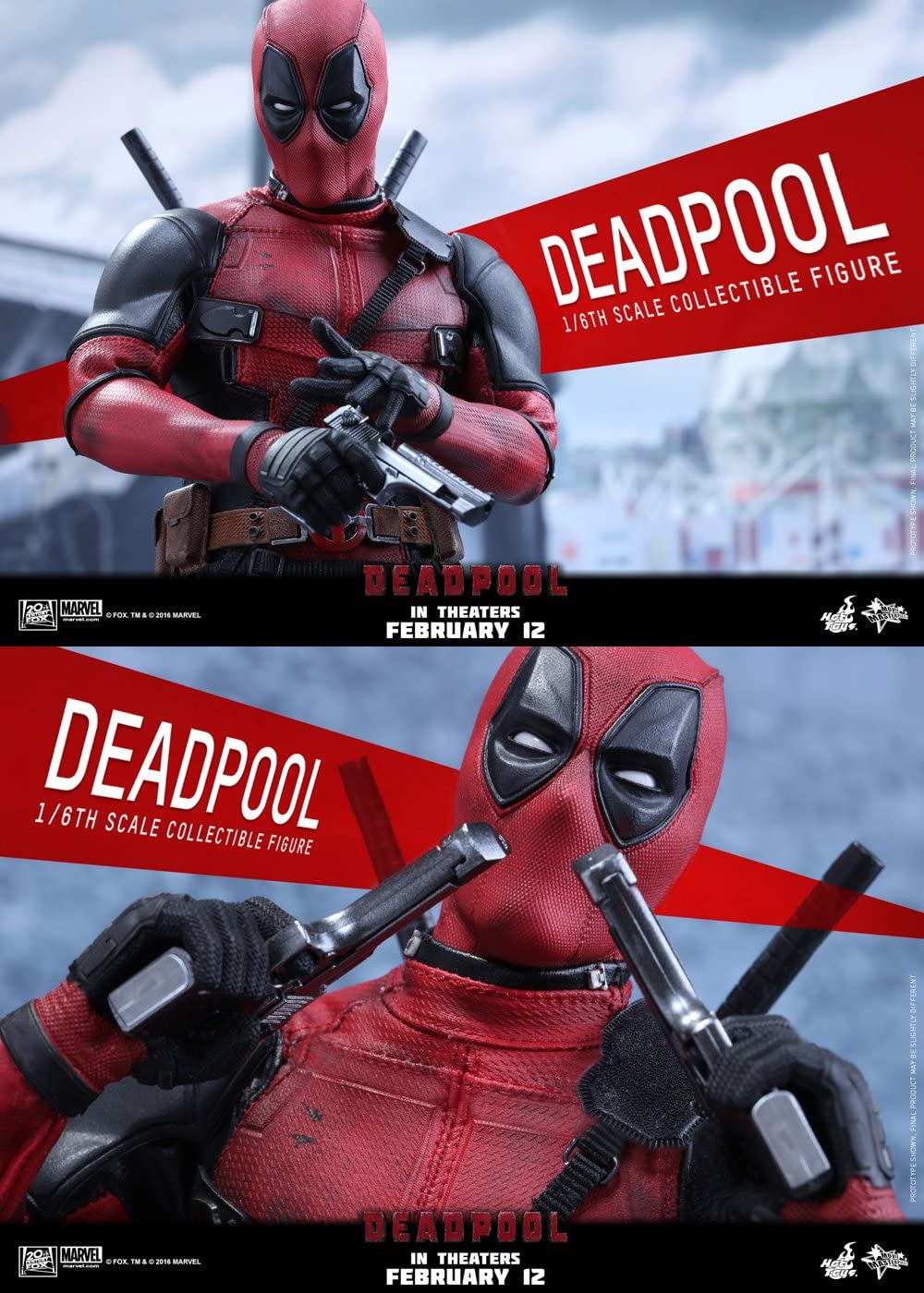 HOT TOYS DEADPOOL (MOVIE VERSION) - immagine 6