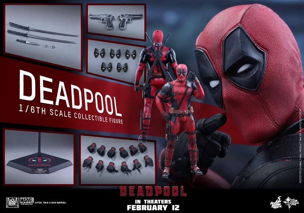 HOT TOYS DEADPOOL (MOVIE VERSION) - immagine 8