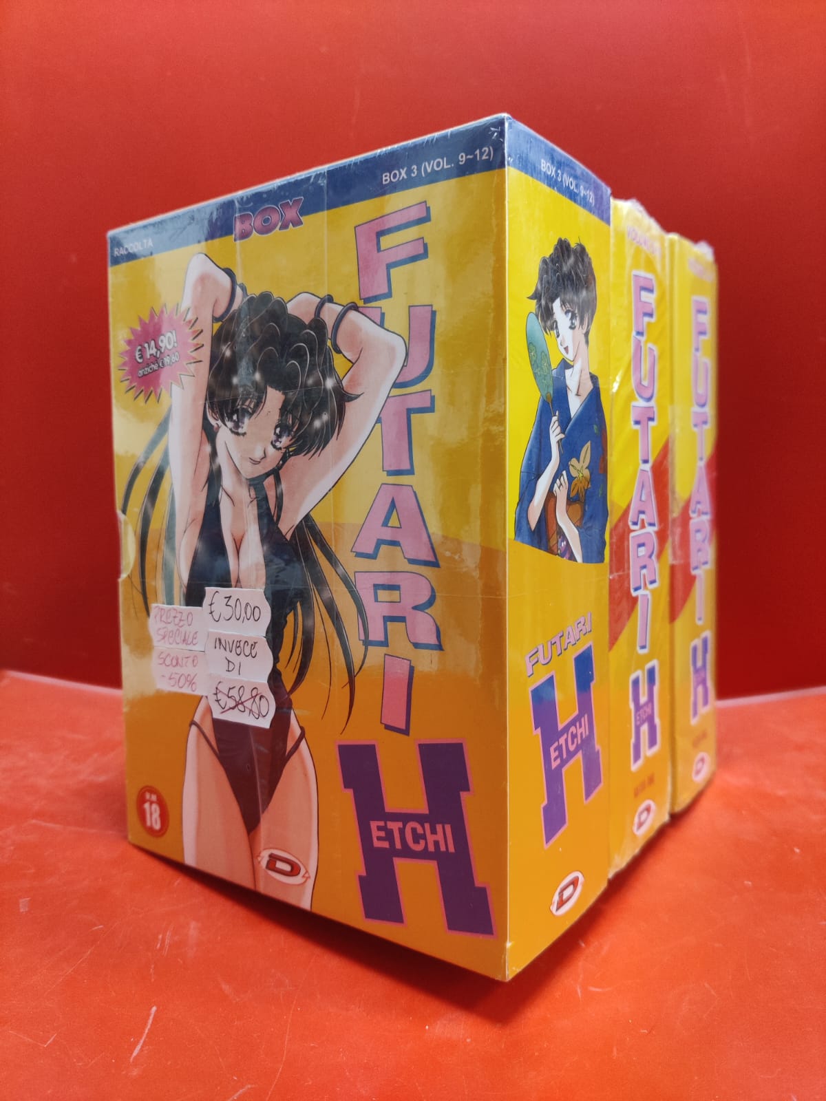 FUTARI ETCHI - PROMO PACK COLLECTOR BOX 1-2-3 - VOL. 1-12