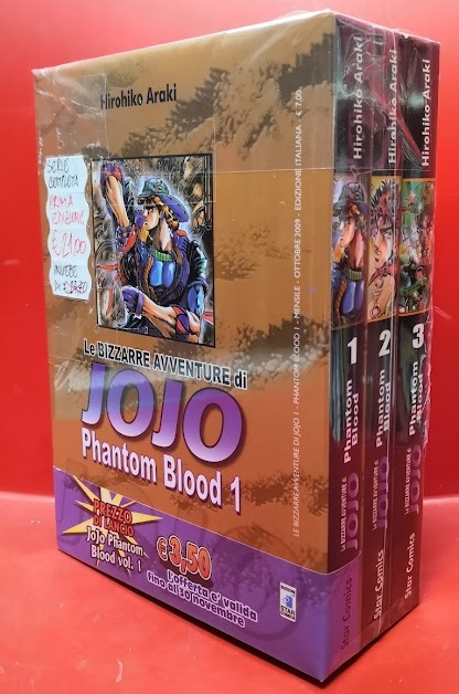 JOJO - PHANTOM BLOOD VOL.1-2-3 SERIE COMPLETA
