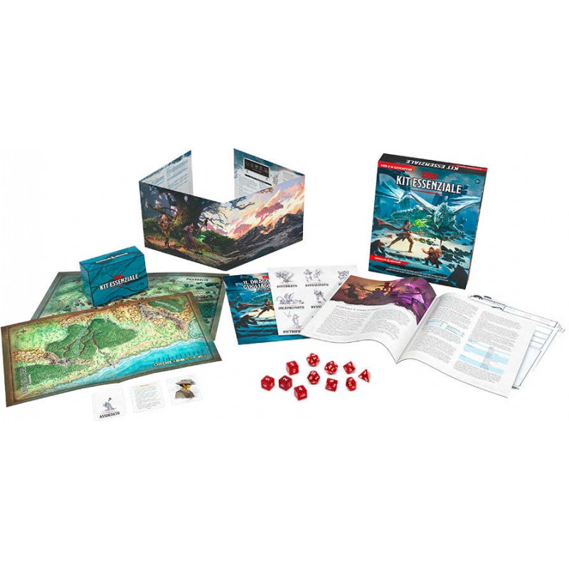 DUNGEONS & DRAGONS - D&D 5.0 KIT ESSENZIALE - immagine 2