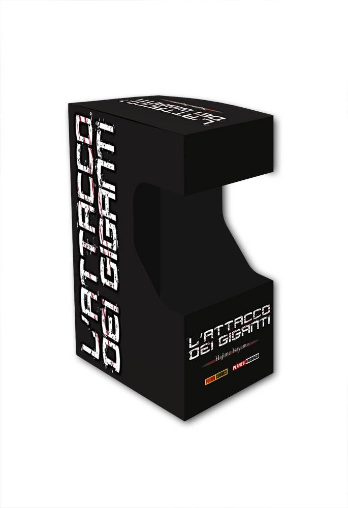 L’ATTACCO DEI GIGANTI – COLLECTOR BOX 4 VUOTO (16-20)