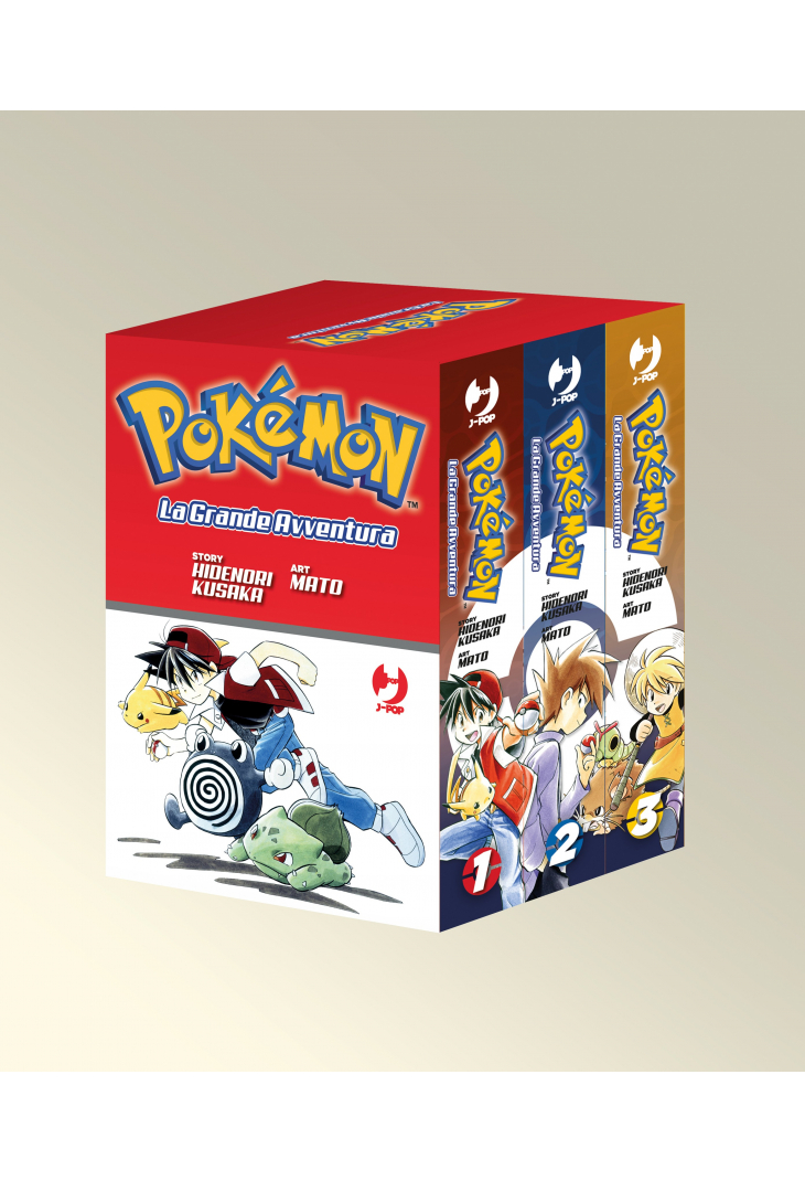 POKEMON - LA GRANDE AVVENTURA - COLLECTOR BOX 1