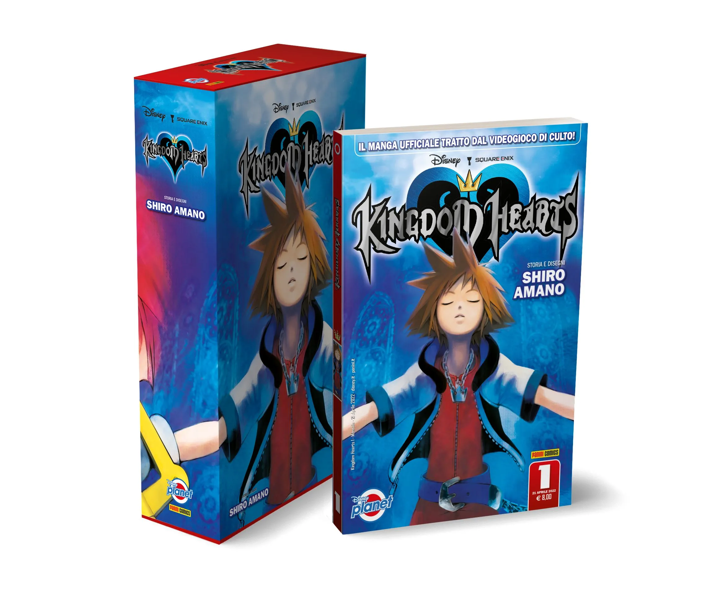 KINGDOM HEARTS SILVER - COLLECTOR BOX CON VOL.1