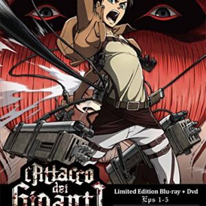 L'ATTACCO DEI GIGANTI - STAGIONE 1 VOL. 1 - LIMITED EDITION - BLU-RAY+DVD (EPS. 1-5)