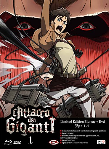 L'ATTACCO DEI GIGANTI - STAGIONE 1 VOL. 1 - LIMITED EDITION - BLU-RAY+DVD (EPS. 1-5)