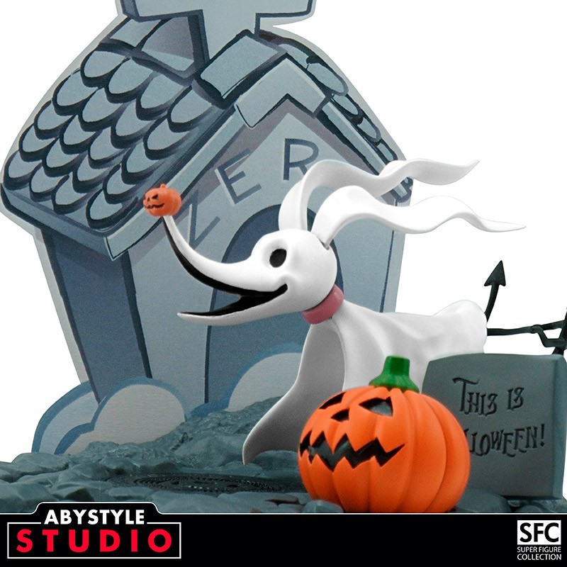 NIGHTMARE BEFORE CHRISTMAS - ZERO - SUPER FIGURE COLLECTION - immagine 8