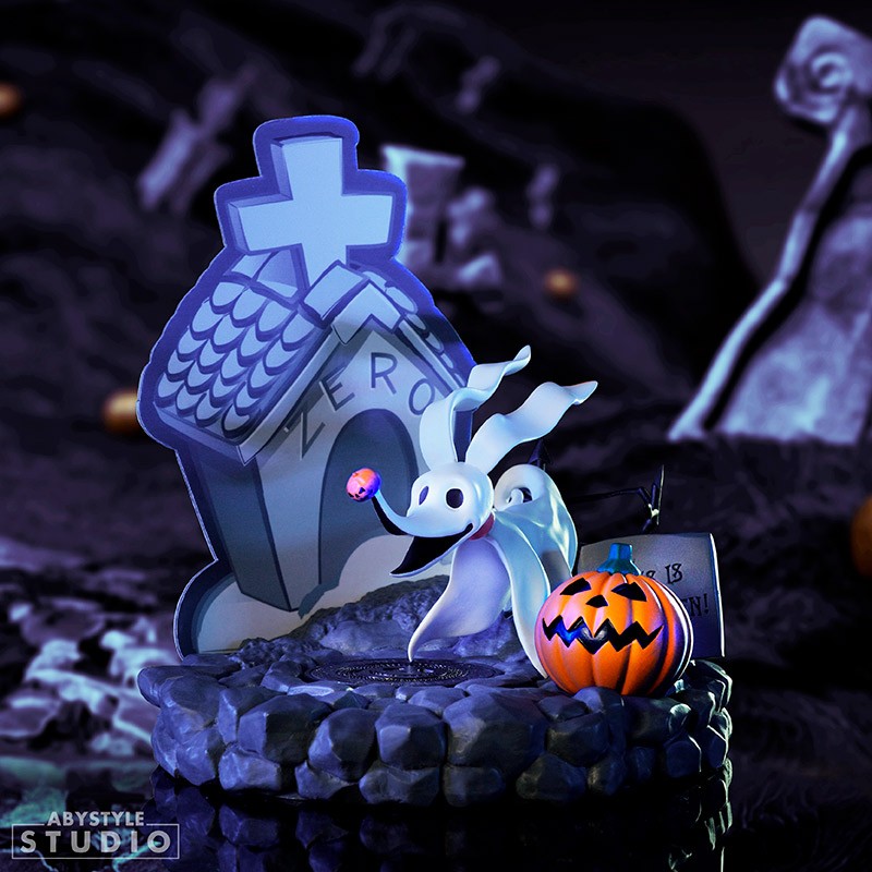NIGHTMARE BEFORE CHRISTMAS - ZERO - SUPER FIGURE COLLECTION - immagine 10