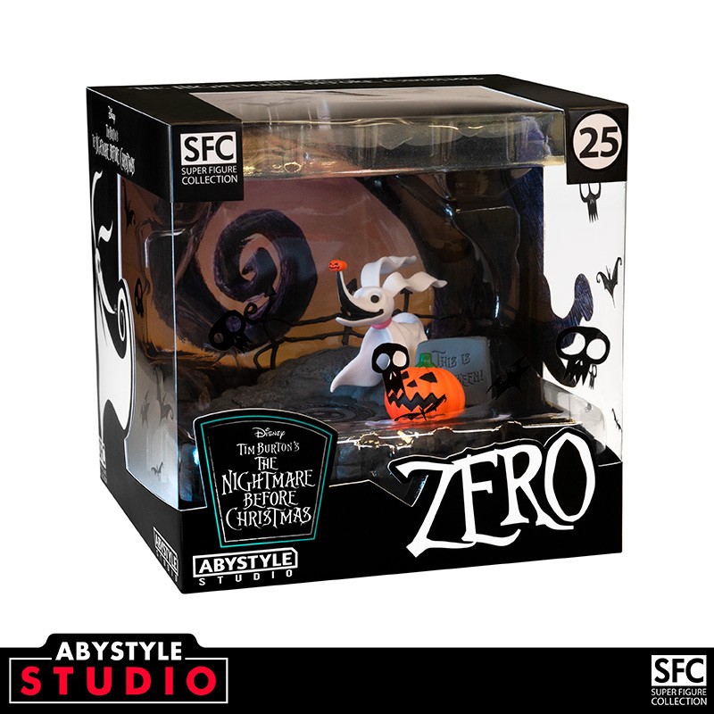 NIGHTMARE BEFORE CHRISTMAS - ZERO - SUPER FIGURE COLLECTION