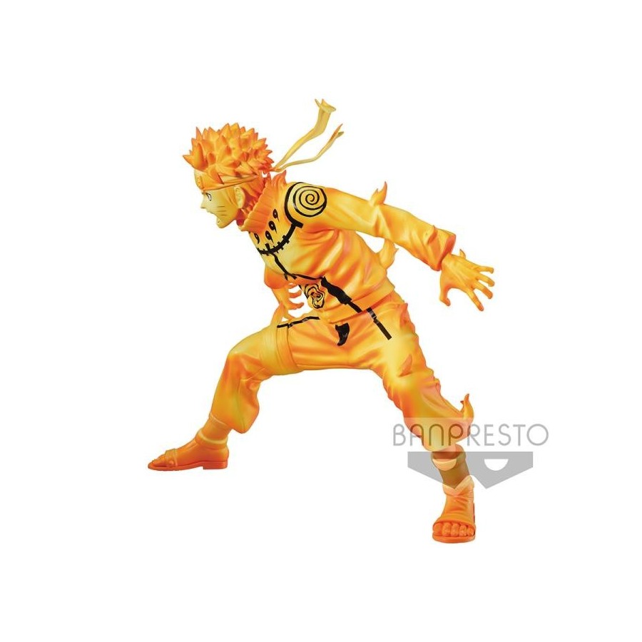 NARUTO SHIPPUDEN - UZUMAKI NARUTO III - VIBRATION STARS - BANPRESTO FIGURE - immagine 4
