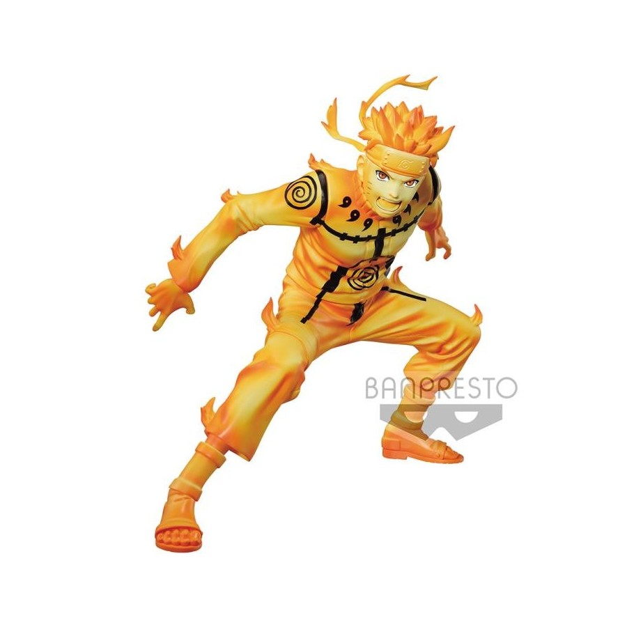 NARUTO SHIPPUDEN - UZUMAKI NARUTO III - VIBRATION STARS - BANPRESTO FIGURE