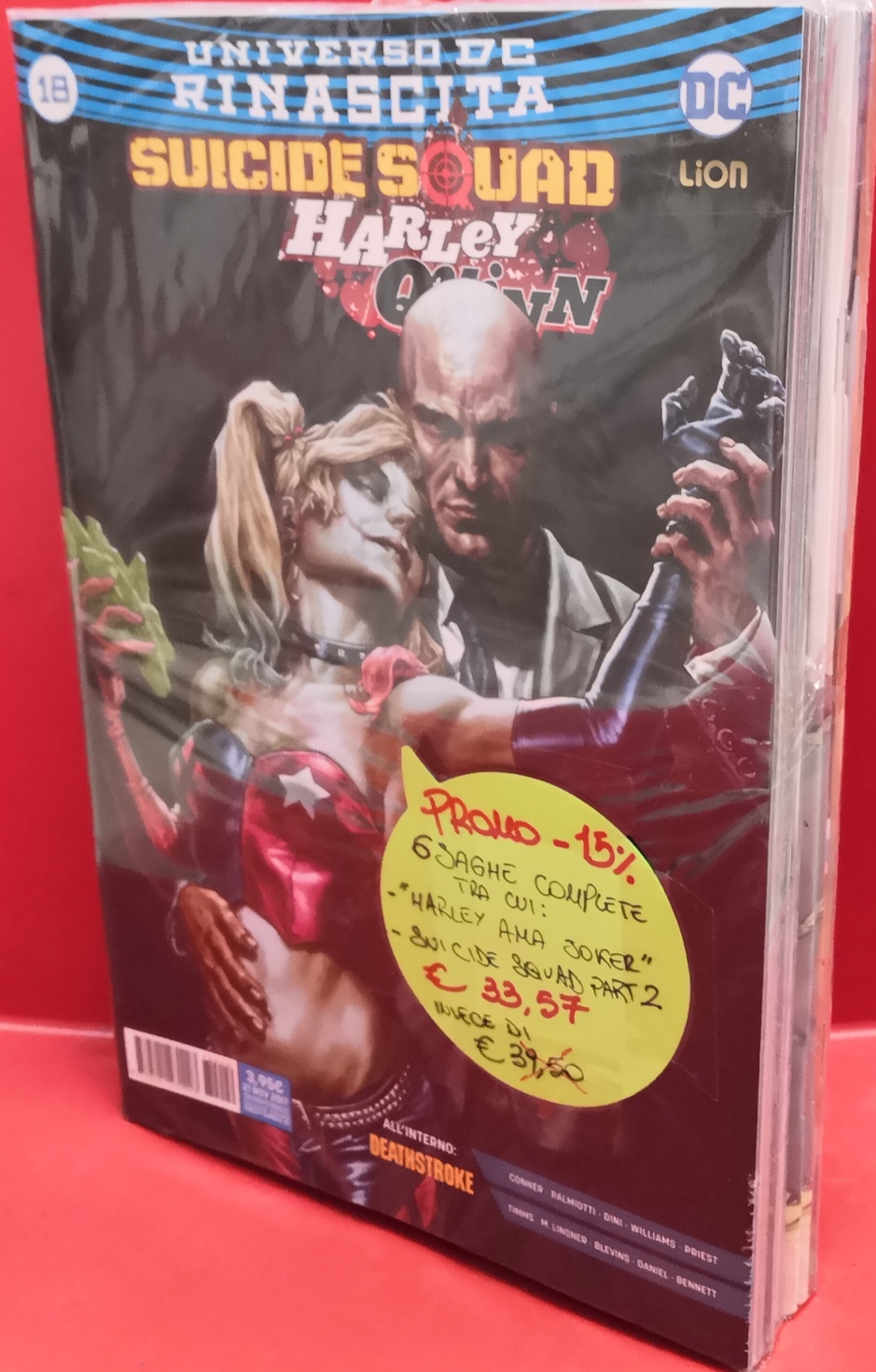 SUICIDE SQUAD HARLEY QUINN - PROMO PACK 6 SAGHE COMPLETE