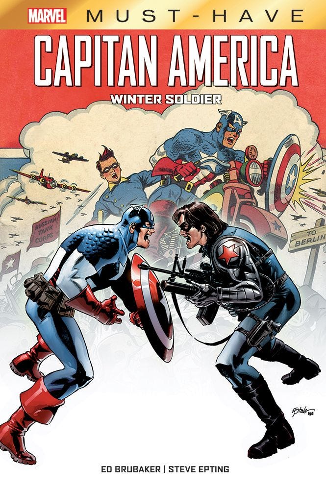MARVEL MUST-HAVE CAPITAN AMERICA: WINTER SOLDIER