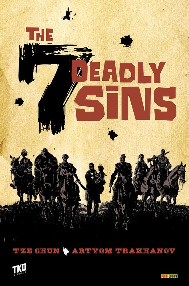 100% PANINI COMICS ULTRA HD - THE 7 DEADLY SINS
