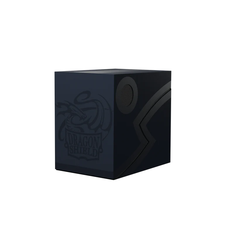 DRAGON SHIELD - DOUBLE SHELL MIDNIGHT BLUE/BLACK - PORTA MAZZO