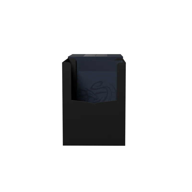 DRAGON SHIELD - DOUBLE SHELL MIDNIGHT BLUE/BLACK - PORTA MAZZO - immagine 4