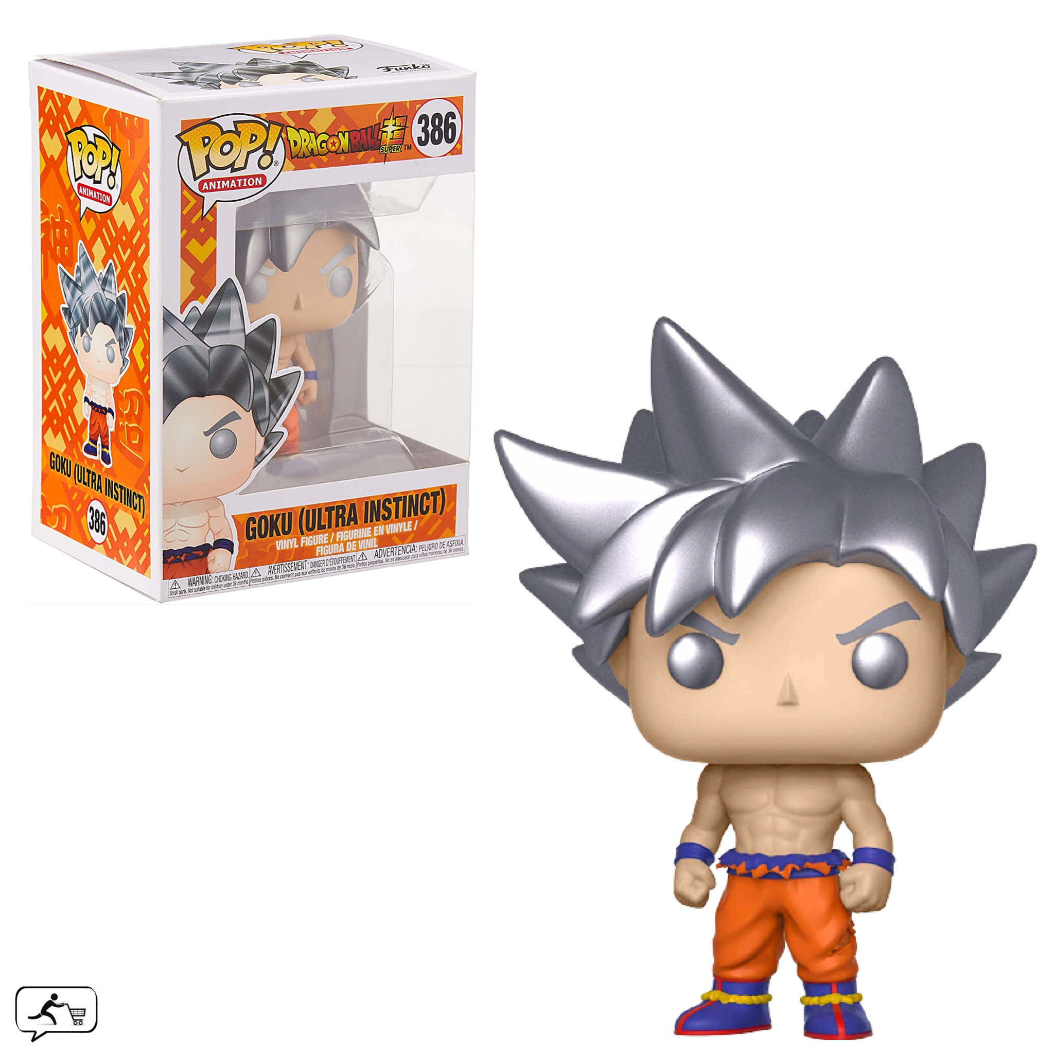 FUNKO POP! 386 - DRAGON BALL SUPER - GOKU ULTRA INSTINCT