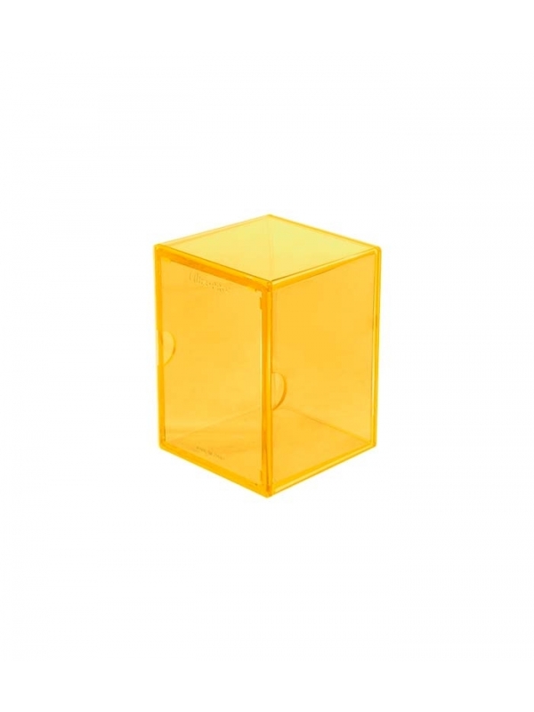 ECLIPSE 2 PIECE DECK BOX - LEMON YELLOW - PORTA MAZZO - immagine 2