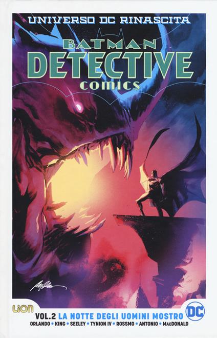 BATMAN DETECTIVE COMICS 2 - LA NOTTE DEGLI UOMINI MOSTRO