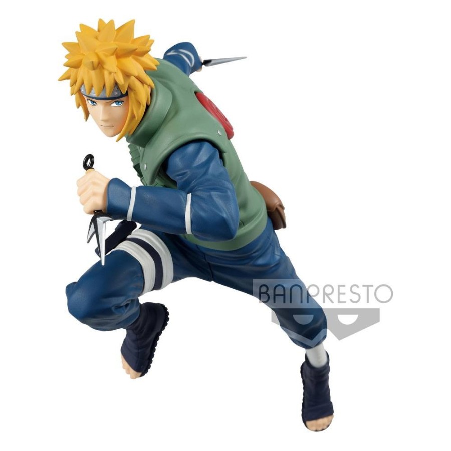 NARUTO SHIPPUDEN - MINATO NAMIKAZE - VIBRATION STARS BANPRESTO FIGURE