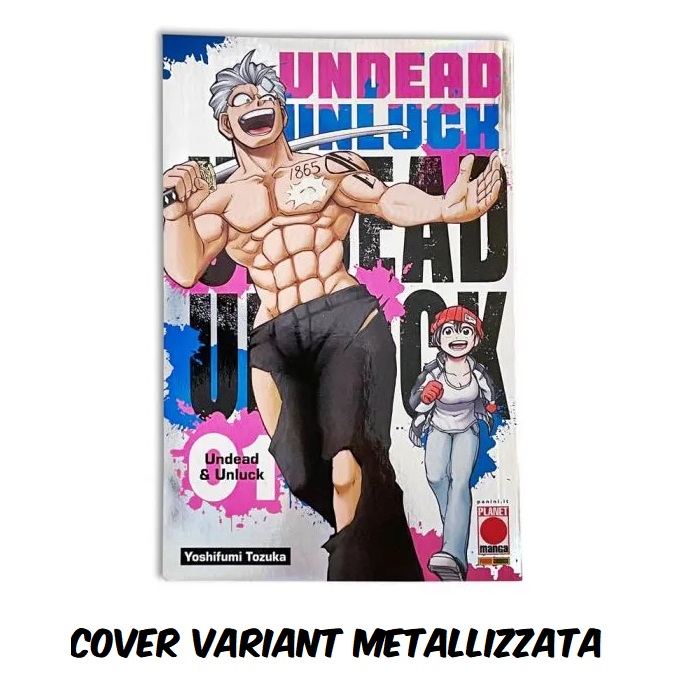 UNDEAD UNLUCK 1 VARIANT COVER METALLIZATA